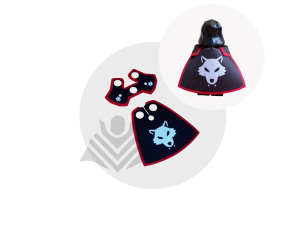 lego wolfpack cape