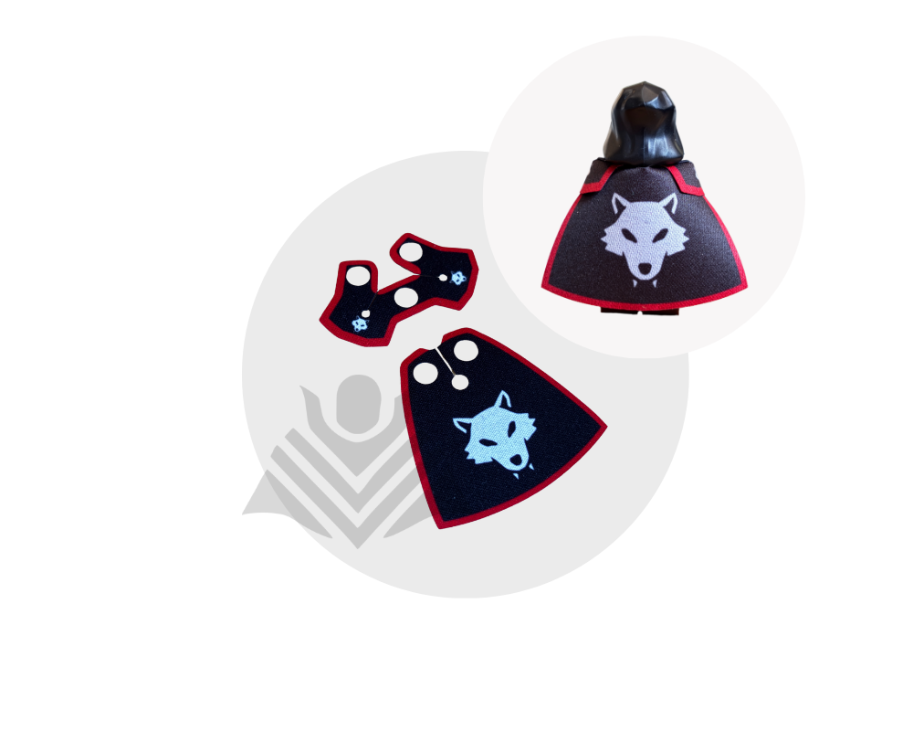 lego wolfpack cape