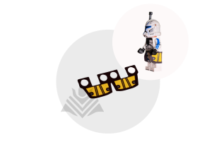 Lego Clone trooper Kama , Clone trooper kama yellow , Clone trooper kama geel