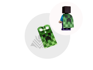 lego minecraft cape