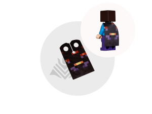 lego minecraft cape