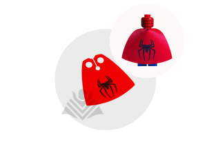 lego spider man cape