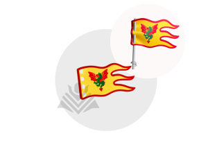 Dragon knight Flag big