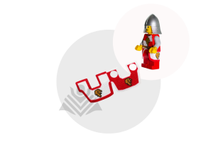 lego lion knight quarters skirt