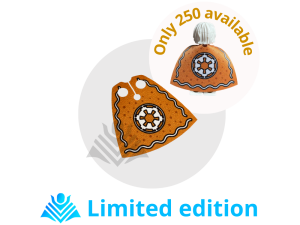 lego star wars Darth vader Christmas cookie cape with white logo