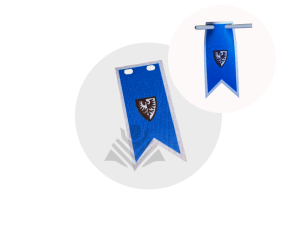 Custom lego Black falcons knight banner