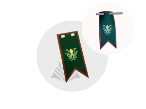 custom lego Kraken viking banner 21358