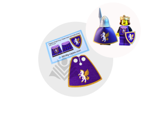 lego Pegasus knight cape sticker , lego pegasus knight castle faction