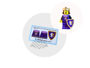 lego Pegasus knight sticker