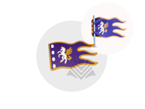 lego Pegasus knight flag big