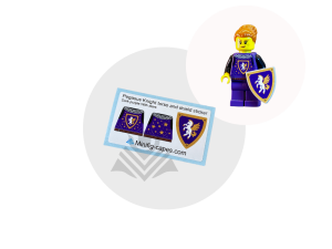 lego Pegasus knight sticker , lego pegasus knight castle faction