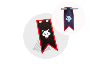 custom lego Wolfpack banner