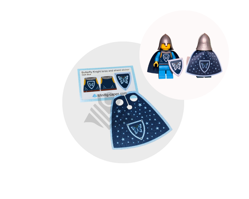 Lego Butterfly knight , lego vlinder ridder