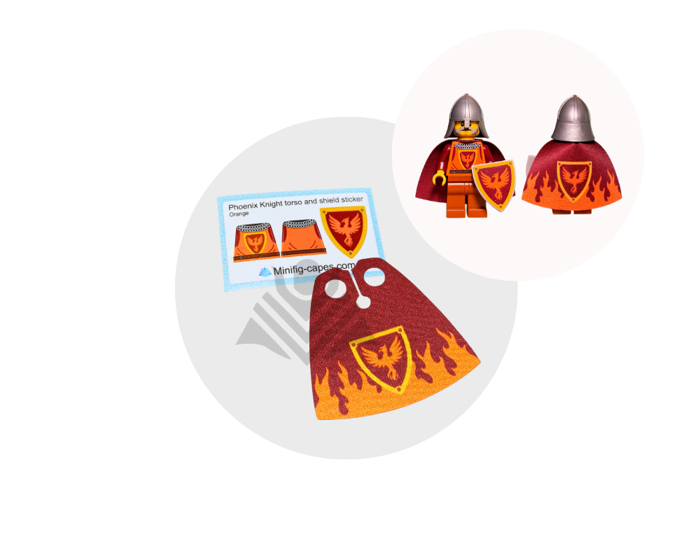 Lego Phoenix knight , lego phoenix ridder