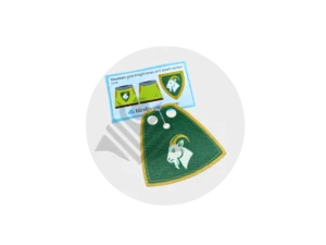 Mountain goat Knight pack (Lime torso stickers, without stripes)